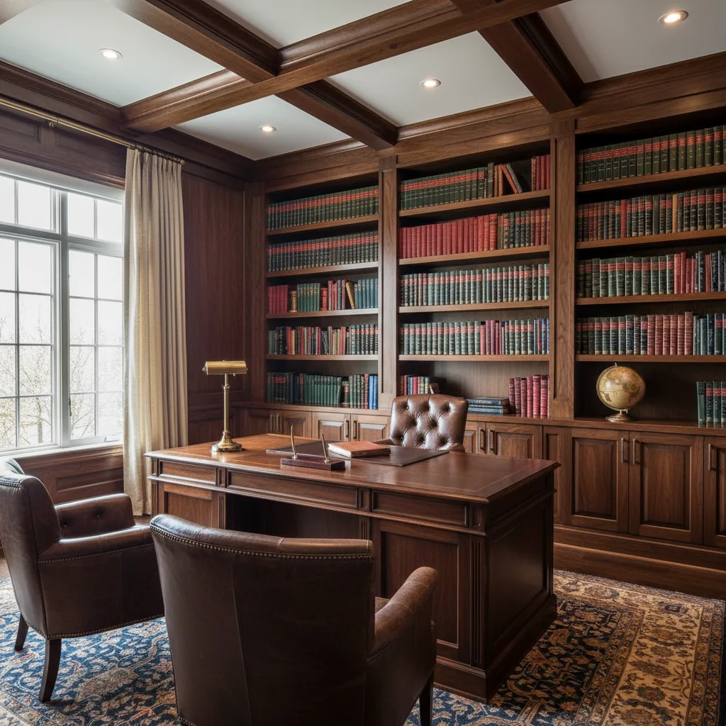Toronto Home Office - custom cabinetry by Custom Cabinets Brampton