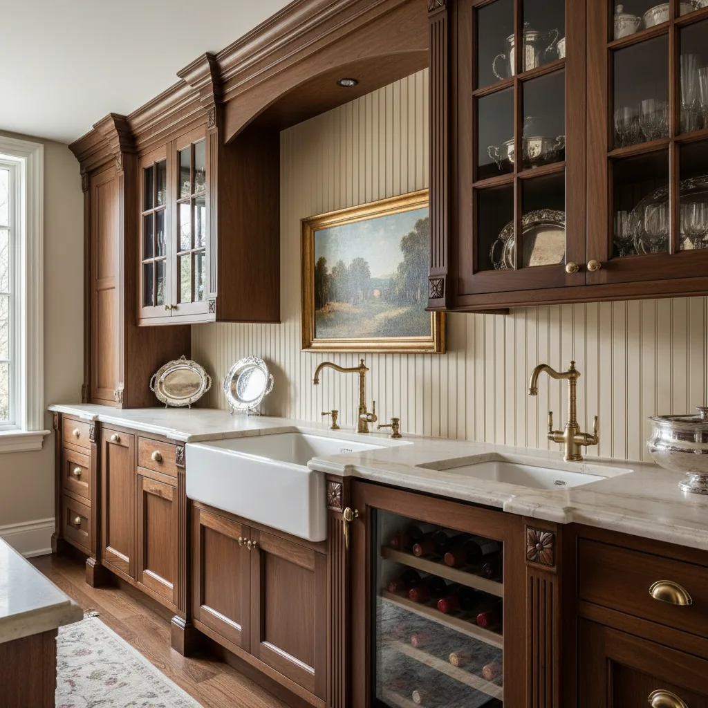 Oakville Appliance Garage - custom cabinetry by Custom Cabinets Brampton